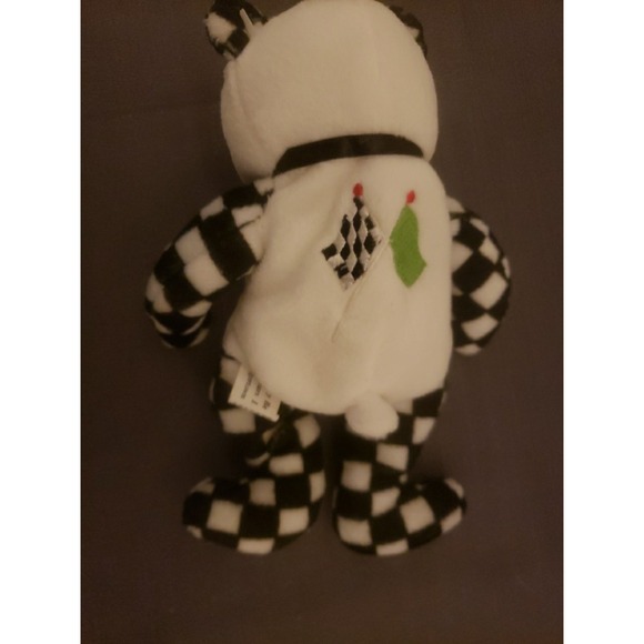 CELEBRITY BEAR Star 24 Jeff Gordon Nascar Book Pin TEDDY Plush Bean Bag JC Inc - Picture 5 of 6